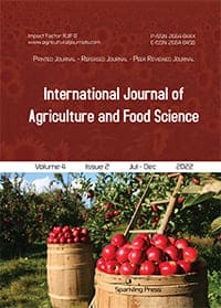 International Journal of Agriculture and Food Science Cover Page