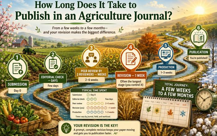 How Long Does It Take to Publish in an Agriculture Journal?