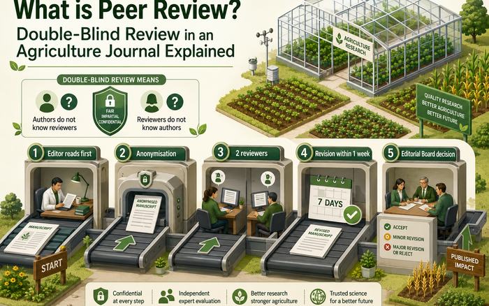 What is Peer Review? Double-Blind Review in an Agriculture Journal Explained